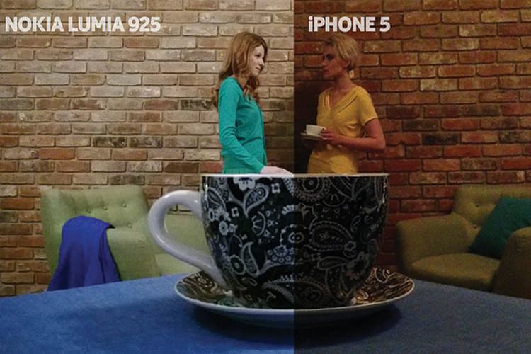 تماشا کنید: تبلیغ جدید نوکیا و مقایسه دوربین لومیا 925 با آیفون 5