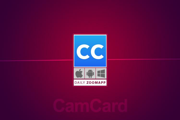 زوماَپ: با CamCard از شر نگهداری کارتهای ویزیت خود خلاص شوید