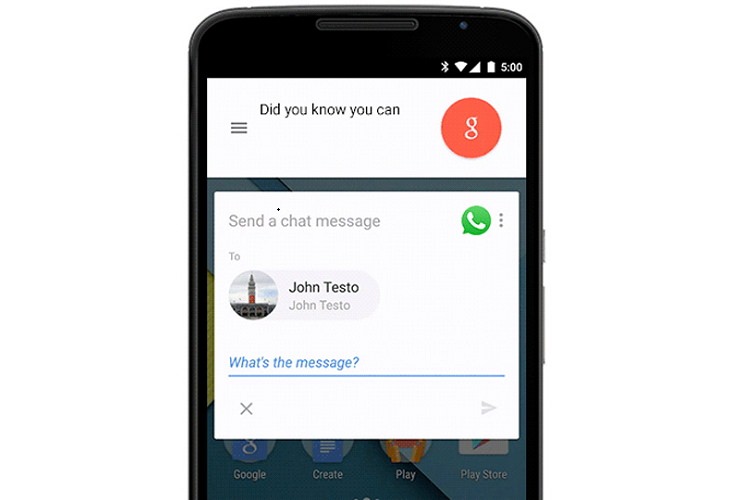 با OK Google پیامهای خود را در واتساَپ، ویچت و وایبر بفرستید