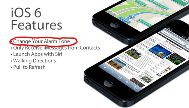 راهنمای iOS 6: انتخاب آهنگ دلخواه برای زنگ بیدارباش