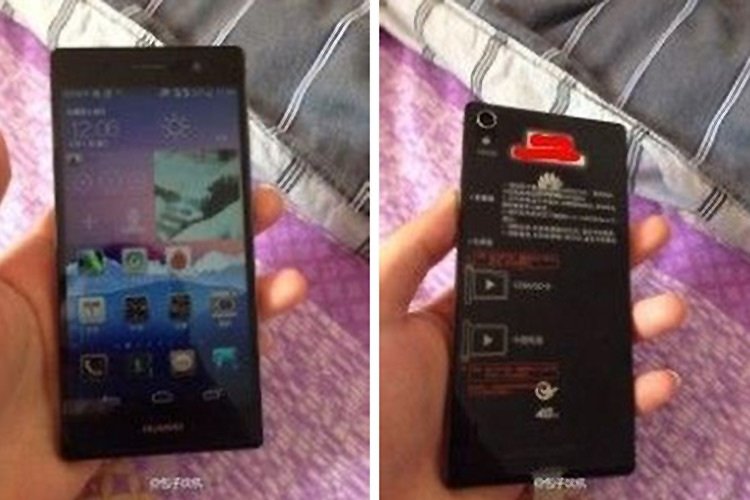 تلفن Ascend P7 هواوی فاش شد: صفحه نمایش ۵ اینچ 1080p، پردازنده ۴ هستهای و ظاهر مشابه نسل قبل