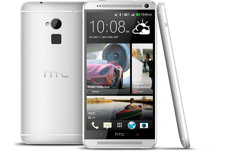 فبلت HTC One Max رسما معرفی شد: صفحه نمایش 6 اینچ، سنسور اثر انگشت خوان و رابط کاربری Sense 5.5