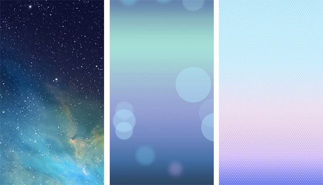 دانلود کنید: تصاویر پسزمینه پیشفرض در iOS 7