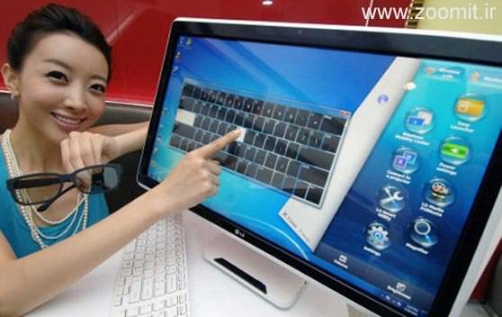 Computex 2011: معرفی All-in-One ال جی با صفحه نمایش سه بعدی چند لمسی