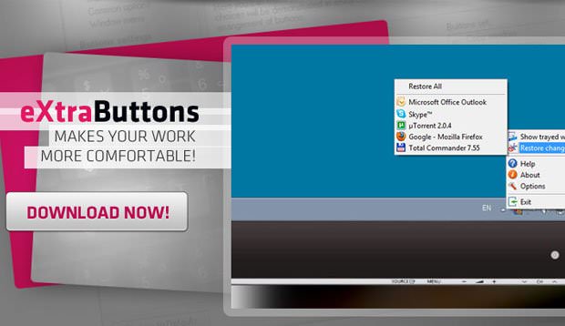 چطور با استفاده از eXtra Buttons ابزارهای فوق العادهای برای مدیریت ویندوز داشته باشیم