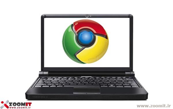 نوت بوک Google  با سیستم عامل مبتی بر وب Chrome