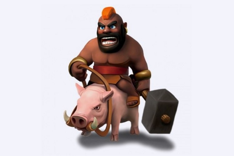 آموزش Clash of Clans: هاگرایدر (Hog Rider)