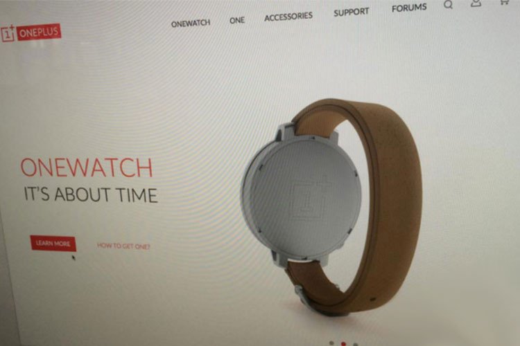 تصاویر ساعت هوشمند وانپلاس با نام OneWatch لو رفت
