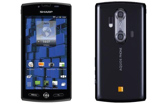 شارپ با عرضه 3D Aquos به بازار تلفن های هوشمند باز می گردد