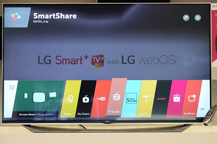 تلویزیونهای هوشمند مبتنی بر WebOS 2.0 الجی در نمایشگاه CES 2015 رونمایی میشوند