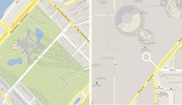 Google Maps GL بخش سه بعدی خود را ارتقا داد: ساختمان ها را سه بعدی ببینید