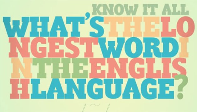 تلفظ طولانی‌ترین کلمه در زبان انگلیسی ۳.۵ ساعت طول می‌کشد!