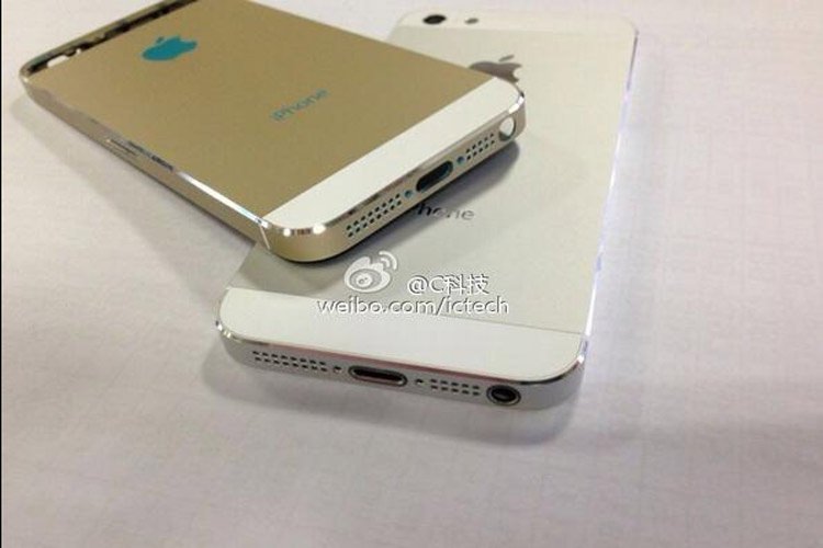 تصاویری جدید از آیفون 5S، این بار به رنگ طلایی