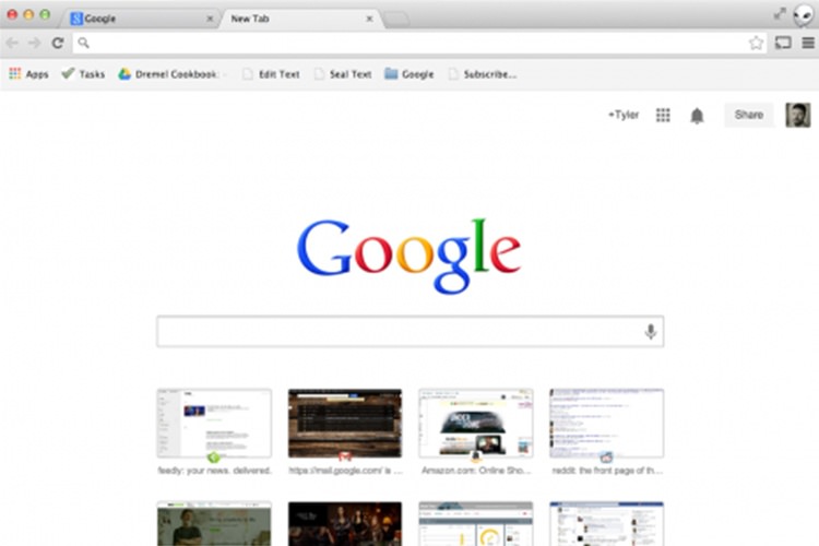 گوگل در حال اضافه کردن جعبه جستجو در صفحه تب جدید مرورگر کروم