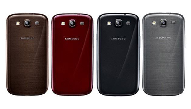 سامسونگ تلفن Galaxy S III را در رنگهای جدید عرضه میکند
