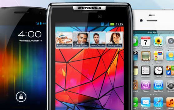 مقایسه Samsung Galaxy Nexus با Motorola Droid Razr و Apple iPhone 4S