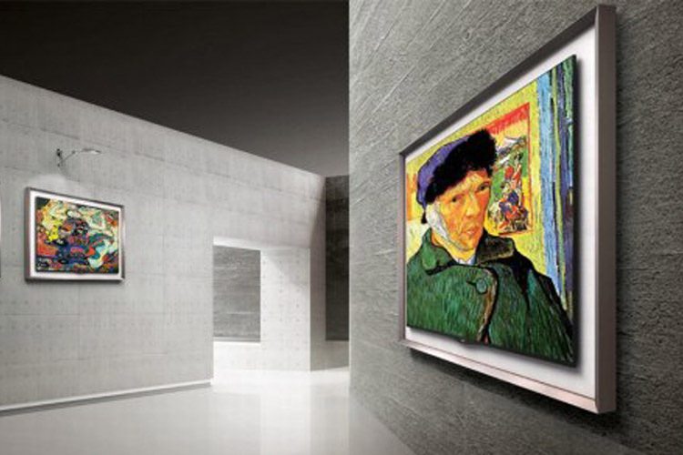 نمود هنر مدرن در تلویزیون Gallery OLED الجی