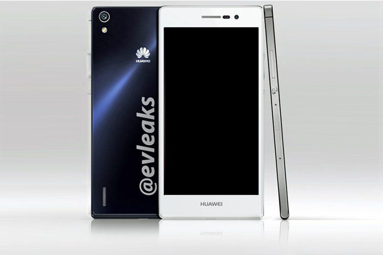 تصاویر رندر شده هواوی Ascend P7 نمایان شدند