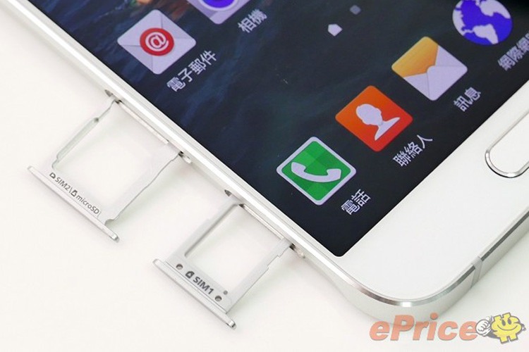 ظاهرا نسخهی دو سیم کارتهی گلکسی نوت 5 از درگاه حافظهی MicroSD پشتیبانی میکند
