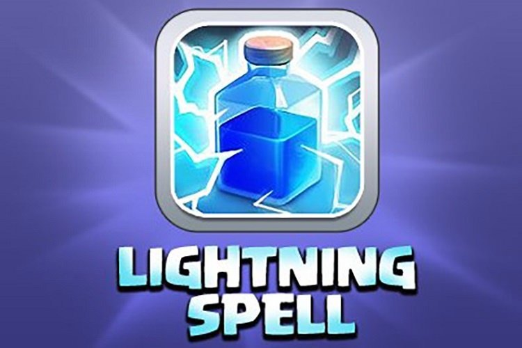 آموزش Clash of Clans: جادوی صاعقه (Lightning Spell)