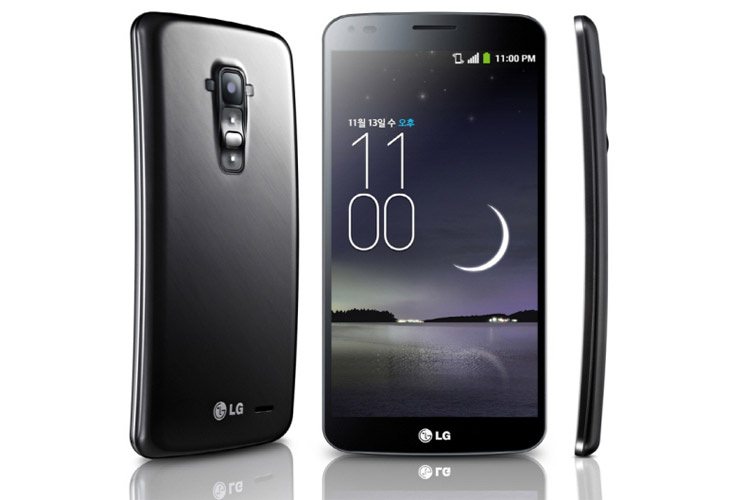 نسل جدید تلفن خمیده G Flex ال جی تا 90 درجه خم خواهد شد