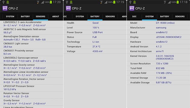 برنامه محبوب CPU-Z به اندروید راه یافت