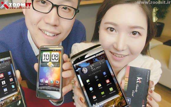 گوشي زيباي Dell مدل Venue Thunder با سيستم عامل Android 2.2
