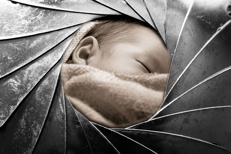 وقتی عکاسان، نوزادان خود را سوژه میکنند