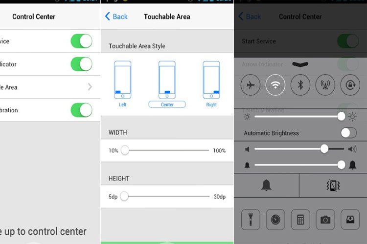 با برنامهی Control Center، مرکز کنترل iOS 7 را به اندروید بیاورید