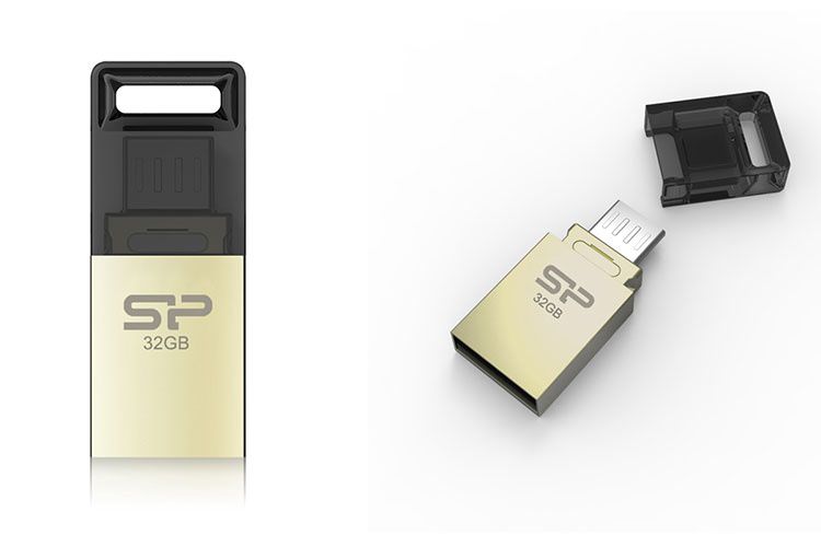 سیلیکون پاور حافظه فلش دو منظوره خود را با دو درگاه USB و میکرو USB برای ابزارهای اندرویدی عرضه کرد