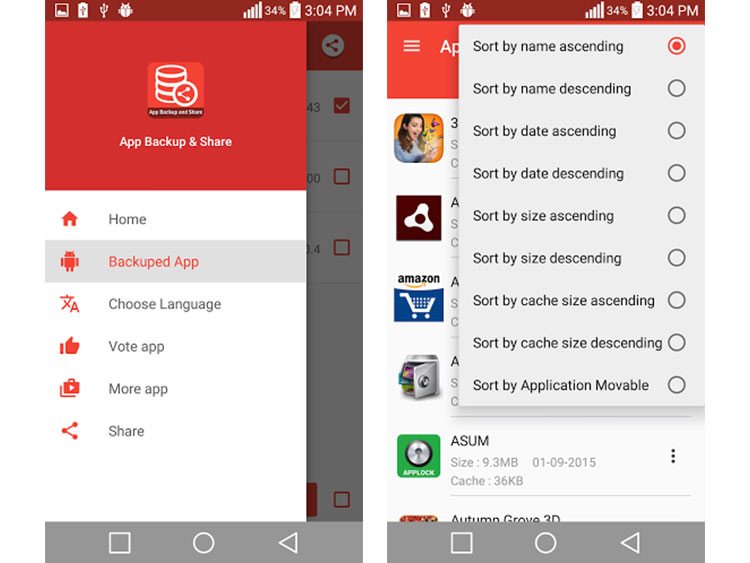 app backup and share2 48bf5