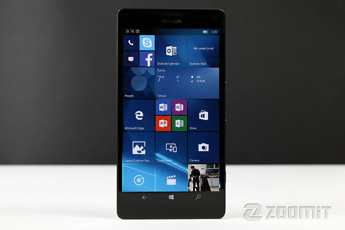 بررسی لومیا 950 ایکس ال مایکروسافت (Microsoft Lumia 950 XL)