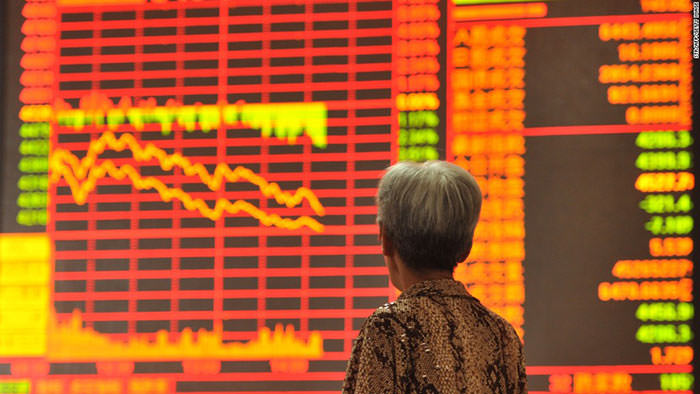 سقوط سی درصدی بازار سهام شانگهای
