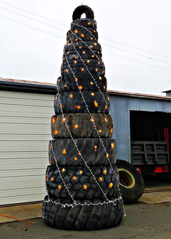 تزئینات خلاقانه درختان کریسمس سال 2015