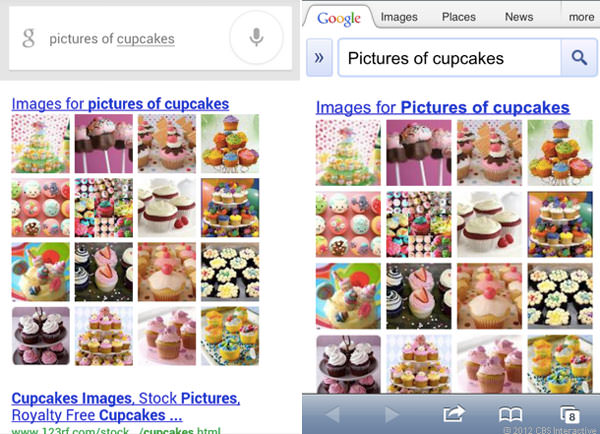 GoogleVoiceActions Siri Cupcakes
