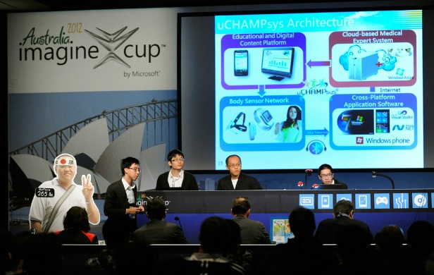 Imagine Cup - uCHAMPsys from Taiwan