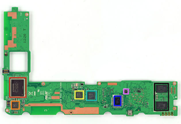 Nexus 7 Mainboard - Back