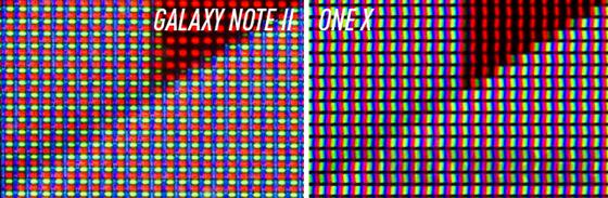 Note 2 vs One X