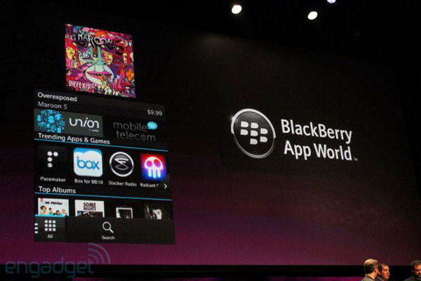 Blackberry app world