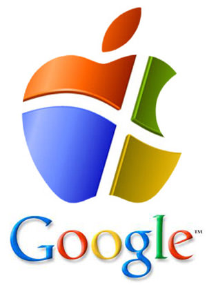 digital-wars-apple-microsoft-google-logos