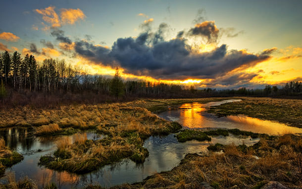 Sandilands-Beautiful-Golden-Sunset-HDR-Wallpaper-Widescreen-1280x800