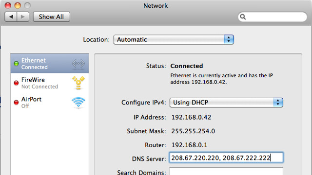 DNS-Server-Mac