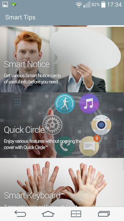 LG G3 Smart Notices