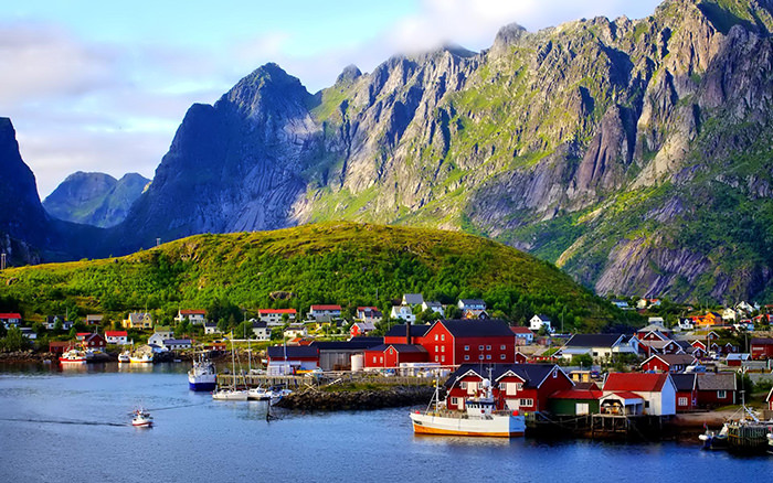 چشم انداز کشور نروژ