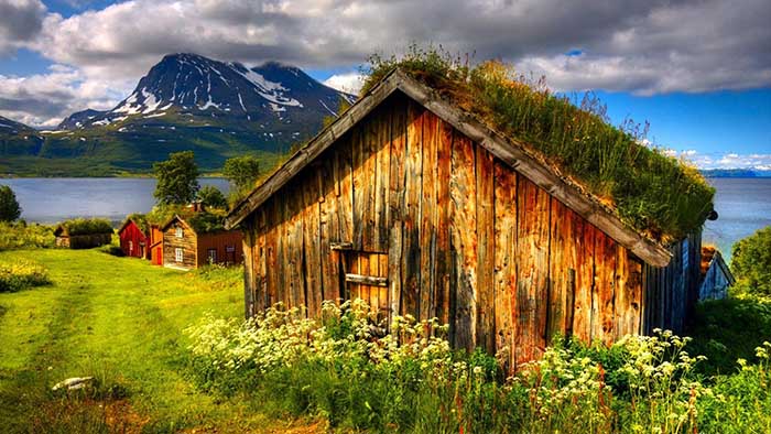 معماری سنتی نروژ