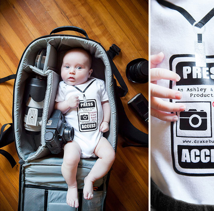 پدران عکاس و ثبت تصاویری متفاوت از نوزادان‌شان