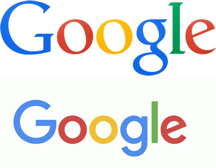 تغییرات لوگوی گوگل