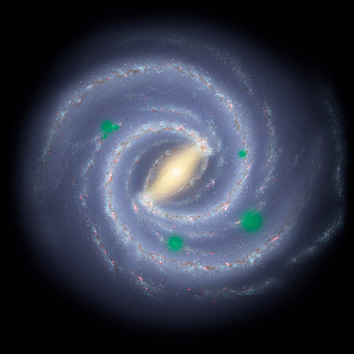 panspermia galaxy illustration