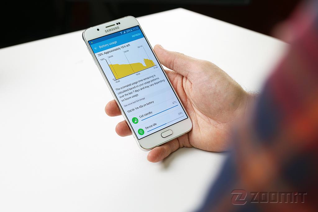 بررسی تلفن گلکسی A8 سامسونگ (Galaxy A8)