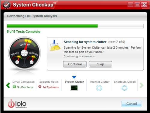 iolo_system_checkup